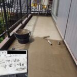 大阪府交野市で雨漏り対策 工事写真