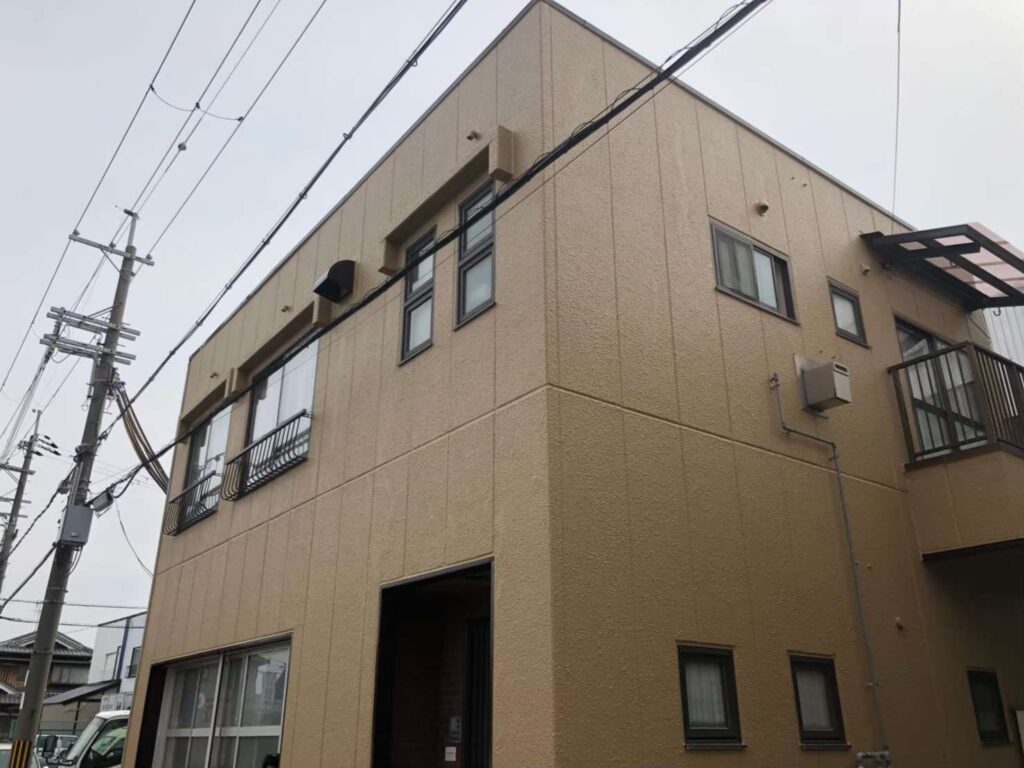 摂津市外壁塗装 工事写真
