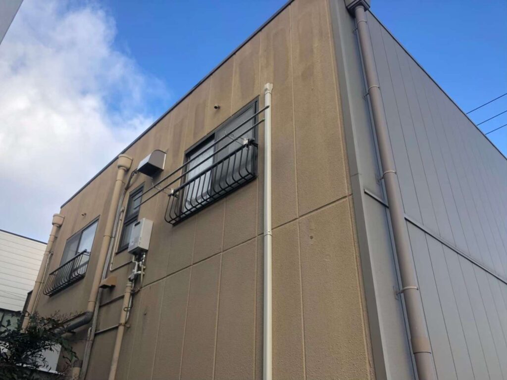 摂津市外壁塗装 工事写真