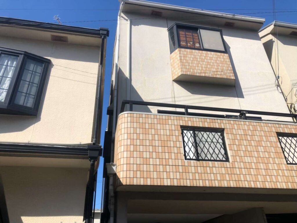 摂津市外壁塗装 工事写真