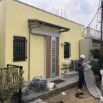 屋上防水と外壁塗装 工事写真