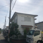 ビフォーアフター外壁塗装 工事写真