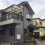 ダイナミックトップで外壁塗装 工事写真
