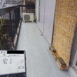 塗膜防水工事 施工後