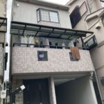 摂津市　外壁塗装、屋根塗装 工事写真