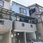 摂津市　外壁塗装、屋根塗装 工事写真