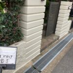 門柱・ブロック塗装 工事写真