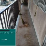 長尺シート張り 工事写真