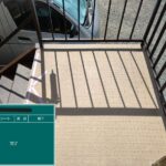 長尺シート張り 工事写真