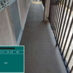 長尺シート張り 工事写真