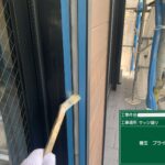 シール　打ち替えと新設 工事写真