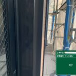 シール　打ち替えと新設 工事写真