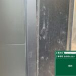 シール　打ち替えと新設 工事写真