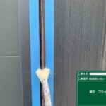 シール　打ち替えと新設 工事写真