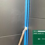 シール　打ち替えと新設 工事写真