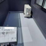 バルコニー　FRP防水 工事写真
