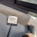 バルコニー　FRP防水 工事写真