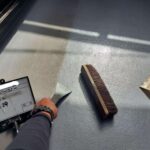 バルコニー　FRP防水 工事写真