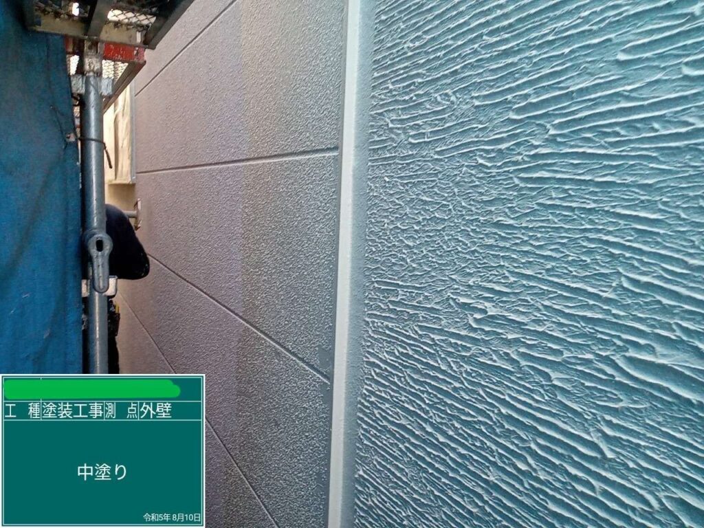 戸建て　外壁その他塗装工事 工事写真