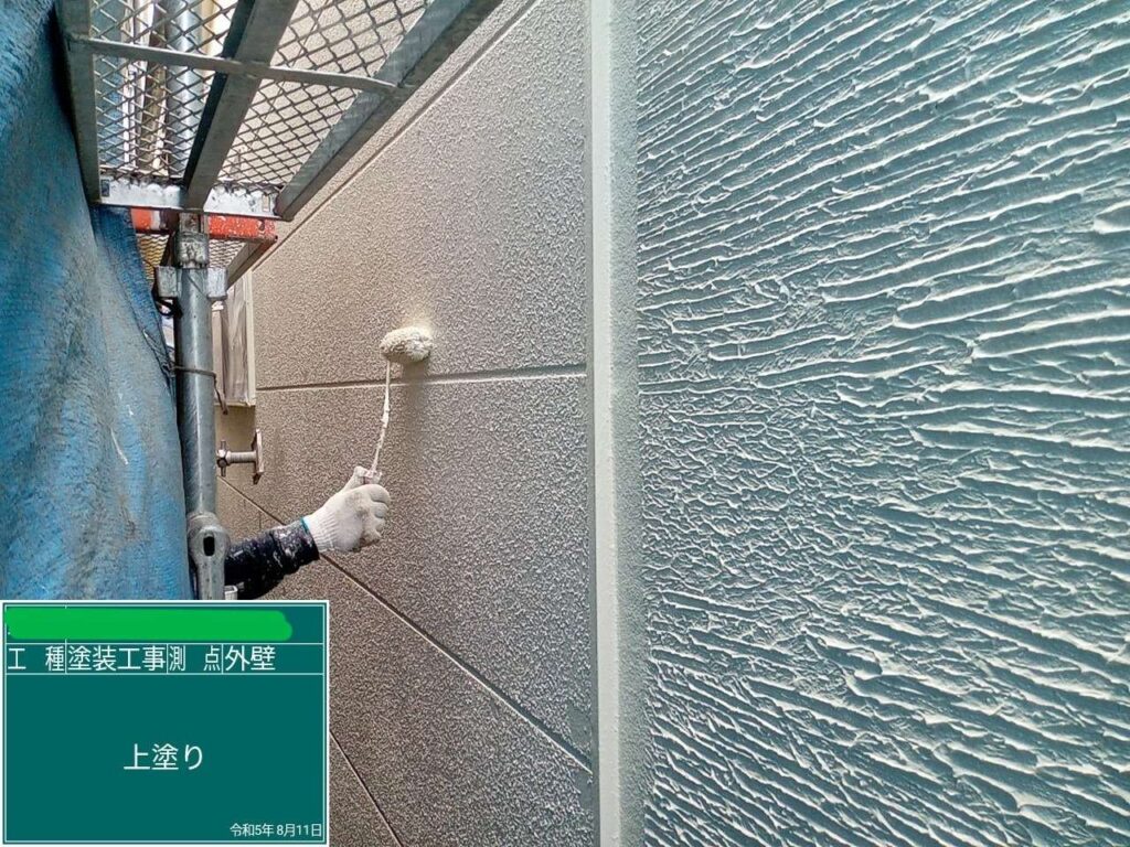 戸建て　外壁その他塗装工事 工事写真