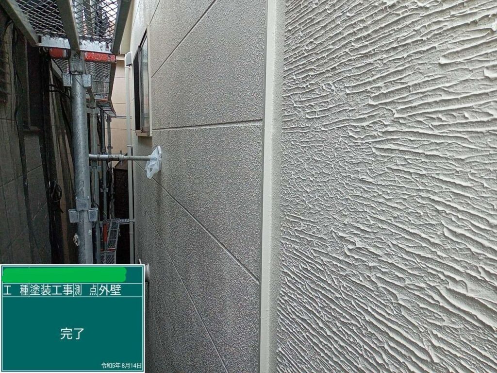 戸建て　外壁その他塗装工事 工事写真