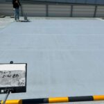 駐車場　ウレタン・FRP複合防水工法 工事写真