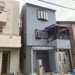 枚方市の施工事例　外壁塗装とルーフバルコニーのウレタン防水 施工前