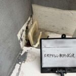 戸建て2Fバルコニー　FRP防水工事 1PLY 工事写真