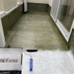 戸建て2Fバルコニー　FRP防水工事 1PLY 工事写真