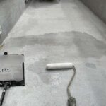 戸建て2Fバルコニー　FRP防水工事 1PLY 工事写真