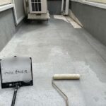 戸建て2Fバルコニー　FRP防水工事 1PLY 工事写真