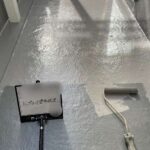 戸建て2Fバルコニー　FRP防水工事 1PLY 工事写真