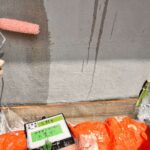 交野市  戸建て外壁塗装工事 工事写真