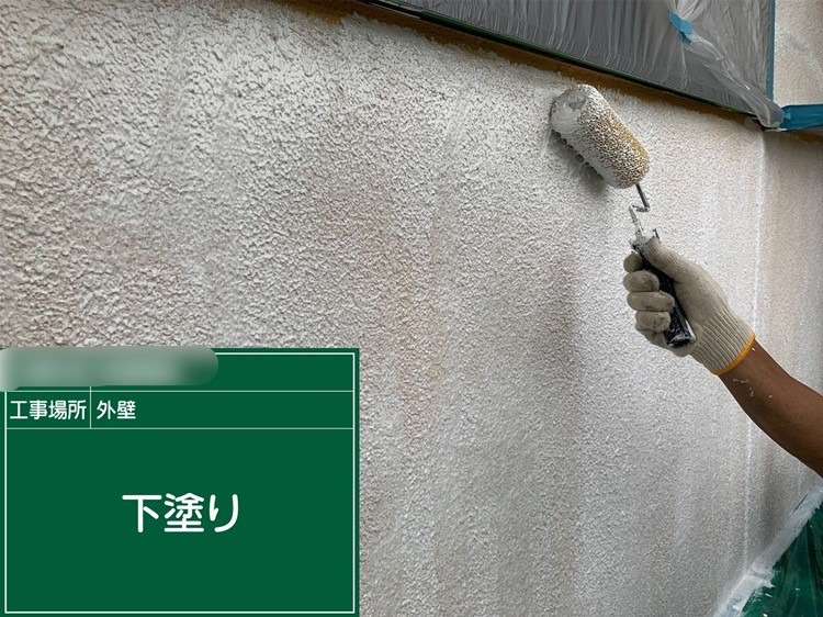 四條畷市　外壁部分工事 工事写真