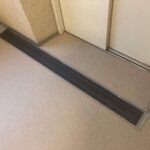 マンション屋内廊下、長尺シート防水工事 施工後