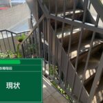 大阪市福島区　マンション防水塗装 工事写真