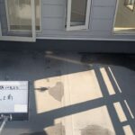 交野市　戸建てバルコニー塩ビシート防水工事　Before After 工事写真