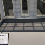交野市　戸建てバルコニー塩ビシート防水工事　Before After 工事写真