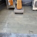 屋上のウレタン防水通気緩衝工法 工事写真