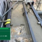 屋上のウレタン防水通気緩衝工法 工事写真