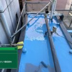 屋上のウレタン防水通気緩衝工法 工事写真