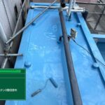 屋上のウレタン防水通気緩衝工法 工事写真