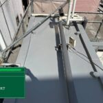 屋上のウレタン防水通気緩衝工法 工事写真