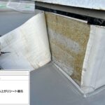 吹田市　会社ビル屋上塩ビシート防水工事 工事写真