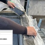 吹田市　会社ビル屋上塩ビシート防水工事 工事写真