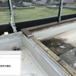 吹田市　会社ビル屋上塩ビシート防水工事 工事写真