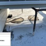 吹田市　会社ビル屋上塩ビシート防水工事 工事写真