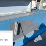 吹田市　会社ビル屋上塩ビシート防水工事 工事写真