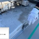 吹田市　会社ビル屋上塩ビシート防水工事 工事写真