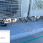 吹田市　会社ビル屋上塩ビシート防水工事 工事写真